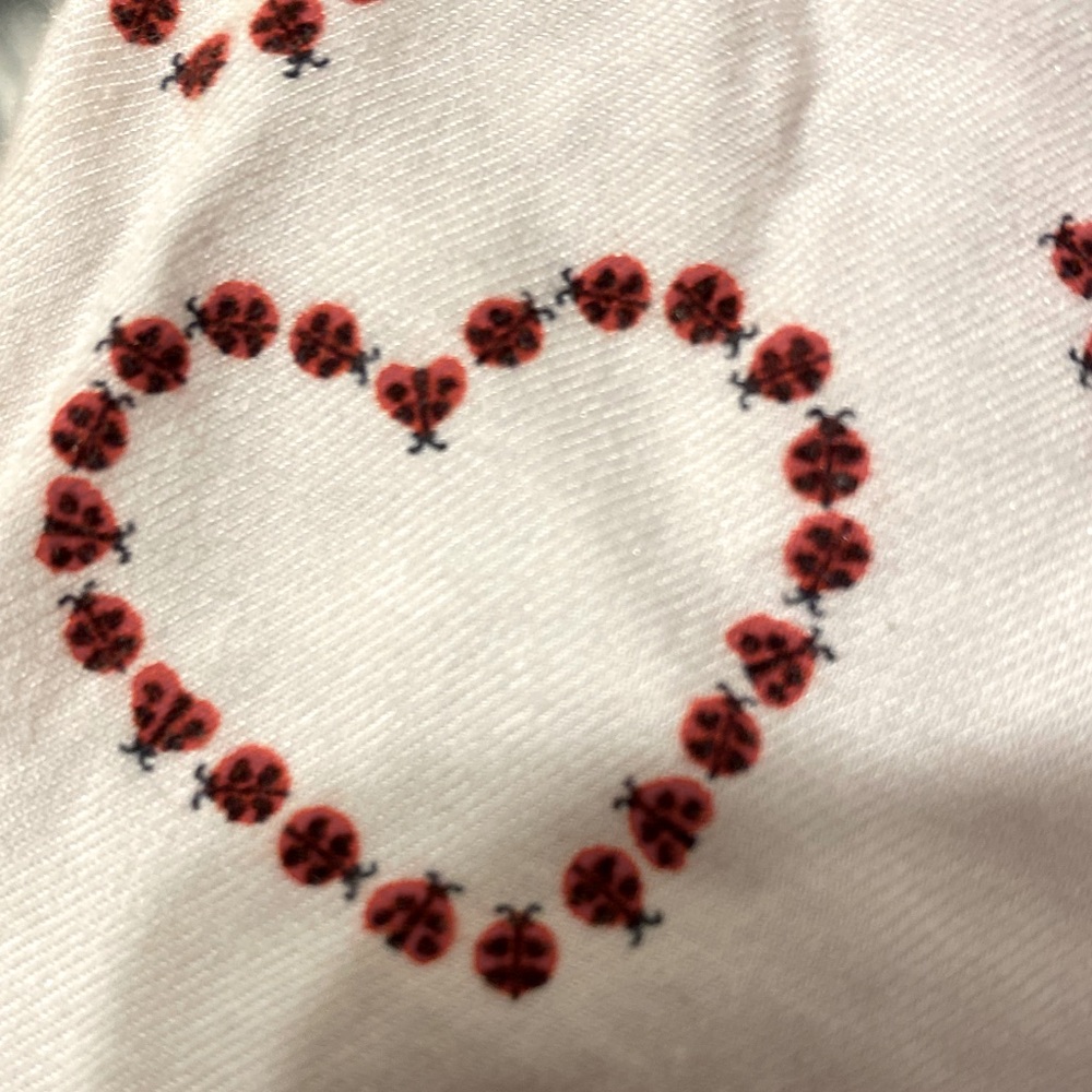 Victoria secret PINK ladybug hearts boxer sleep shorts